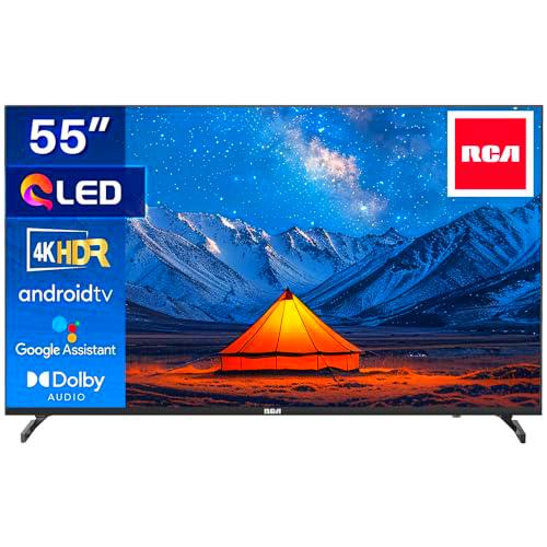 RCA Smart TV 55 Pulgadas (139 cm) QLED 4K UHD HDR Android TV