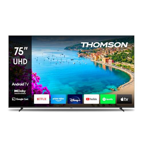 THOMSON 75 Pulgadas (189 cm) UHD Smart Android TV (WLAN