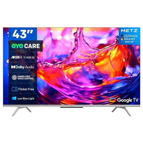 Metz Smart TV 43&quot; 4K UHD, 43MUD7000 Google TV con HDR10 y HLG