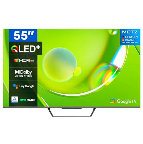 Metz 55&quot; QLED 4K UHD Smart TV, 55MQD7500Z Google TV con Dolby Vision y HDR10+