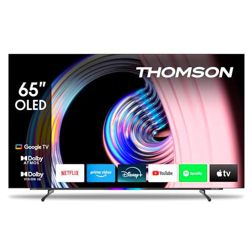 THOMSON 65 Pulgadas (164 cm) OLED 4K UHD Google TV Voice Control Triple Tuner Smart TV