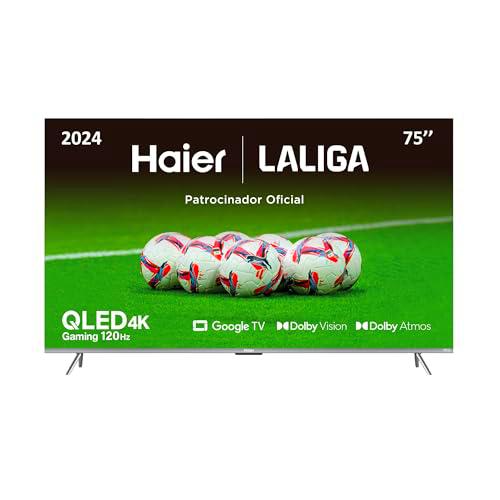 Haier QLED 4K UHD H75Q800UX 75'' Smart TV, Google TV