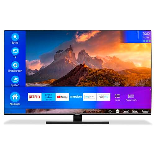 MEDION X16572 (MD 30988) TV QLED de 163,9 cm (65 Pulgadas) (Smart TV