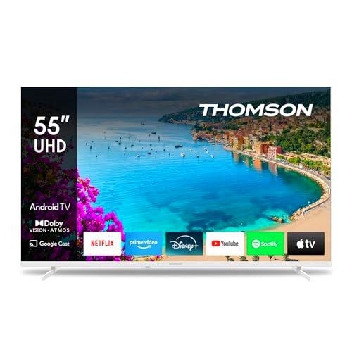 Thomson 55 pulgadas UHD TV Smart Android TV (WLAN, HDR