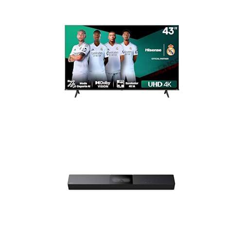 Hisense 43E6NT UHD 4K, VIDAA Smart TV, 43 Pulgadas