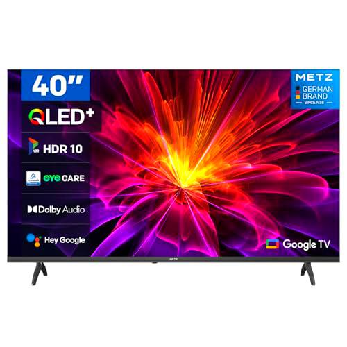 Metz 40&quot; QLED+ Smart TV, MQE7000 FHD Google TV with Dolby Audio