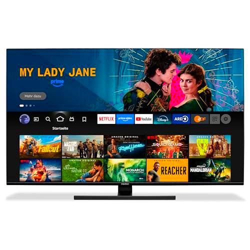 MEDION X16532 (MD 31413) TV QLED de 163,9 cm (65 Pulgadas) (Fire TV