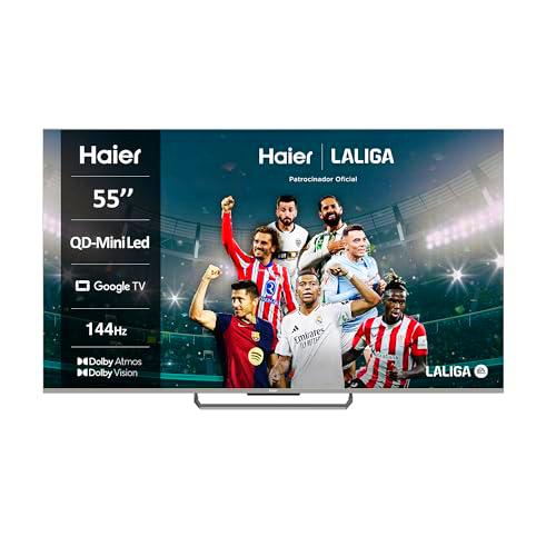 Haier QD MiniLED 4K UHD H55M90EUX - 55&quot;, Smart TV, Google TV