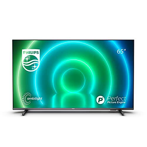 Philips 65PUS7906 / 12 Android TV LED 65 Pulgadas, Smart TV 4K con Ambilight