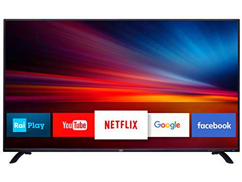 Trevi LTV 5003SM00 Smart TV 50&quot; 4K Ultra HD con decodificador Digital DVBT-T2 y satélite DVBS-S2