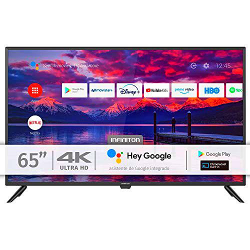 INFINITON INTV-65AF2300 - Televisor Smart TV 65&quot; 4K UHD