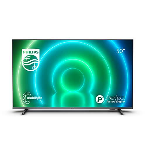 Philips 50PUS7906 / 12 Android TV LED 50 Pulgadas, Smart TV 4K con Ambilight