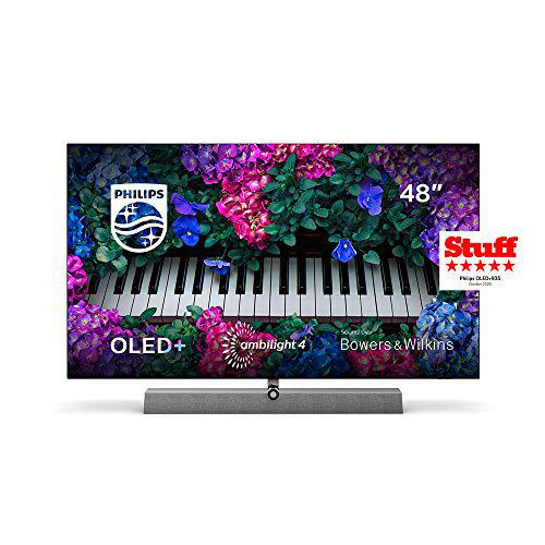 Philips Ambilight TV 48OLED935/12 OLED TV 48 Pulgadas con Sonido de Bowers &amp; Wilkins (P5 Engine con IA