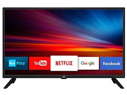 Trevi LTV 3209 - Smart TV Smart TV 32&quot;HD con decodificador Digital DVBT-T2 H.265 de 10 bits y satélite DVBS-S2 Free to Air