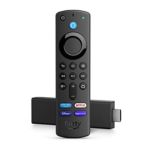 Fire TV Stick 4K con mando por voz Alexa (incluye controles para el televisor)