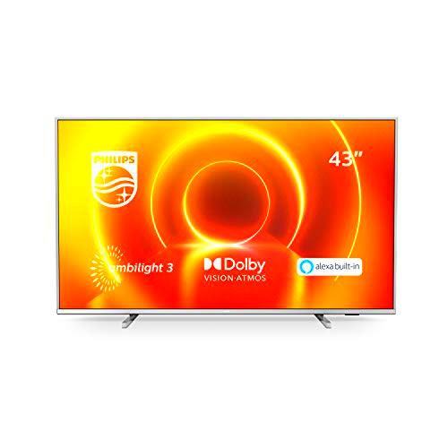 Televisor 4K UHD Ambilight Philips 43PUS7855/12 de 43 pulgadas (P5 Perfect Picture Engine