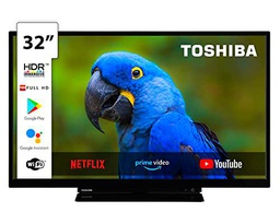 Toshiba TV 32L3163DG Smart TV de 32&quot;, con Resolución Full HD (1920 x 1080)