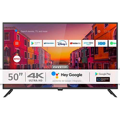 INFINITON INTV-50AF2300- Televisor Smart TV 50&quot; 4K UHD