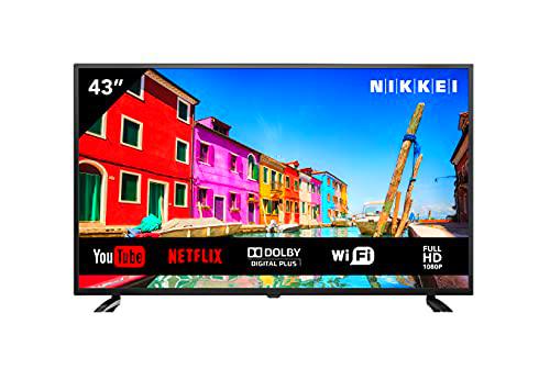 Nikkei NF4321SMART - 43 Pulgadas (109 cm) - Smart Televisión con WiFi Integrado